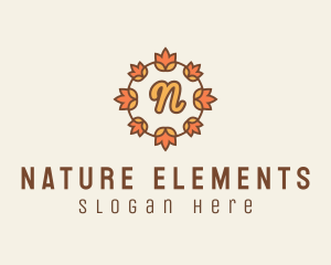 Organic Floral Nature  logo design