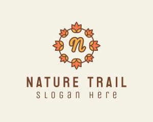 Organic Floral Nature  logo design