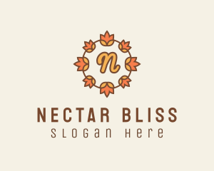 Organic Floral Nature  logo design