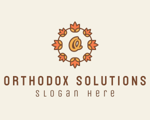 Organic Floral Nature  logo design