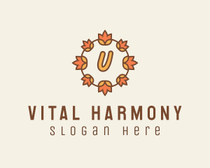 Organic Floral Nature  logo design