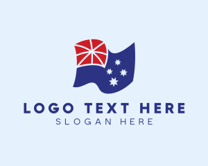 National Australian Flag logo