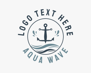 Anchor Marine Wave logo
