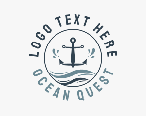 Anchor Marine Wave logo