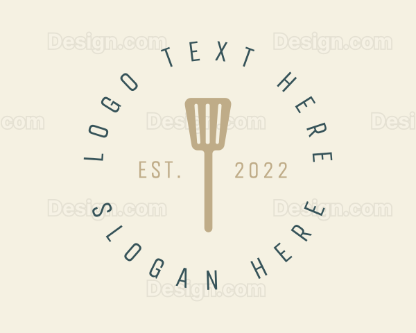 Round Cook Spatula Logo