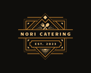 Spoon Fork Restaurant Dining logo design