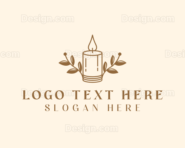 Scented Candle Maker Logo