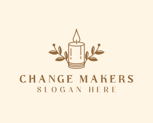 Scented Candle Maker logo design