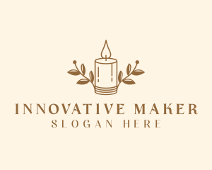 Scented Candle Maker logo design