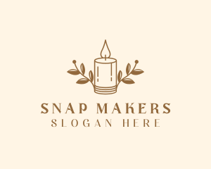 Scented Candle Maker logo design