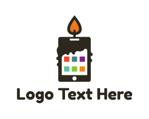 Candle Flame App Device logo