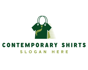 Shirt Shop Bag logo design