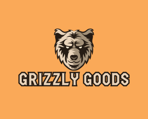 Wild Grizzly Bear logo