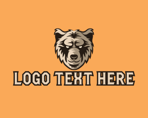 Fierce - Wild Grizzly Bear logo design