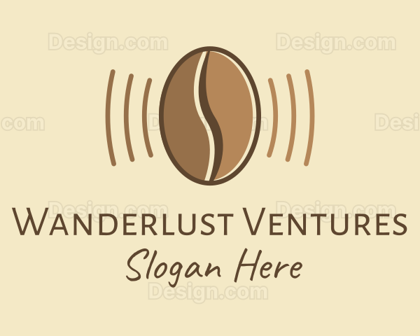 Coffee Bean Vibrate Logo