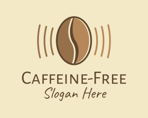 Coffee Bean Vibrate  logo design