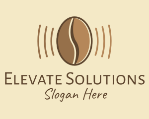 Coffee Bean Vibrate  logo design