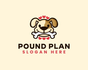 Puppy Dog Bone logo