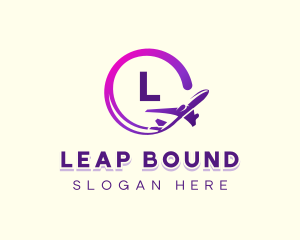 Logistics Airplane Aviation logo design