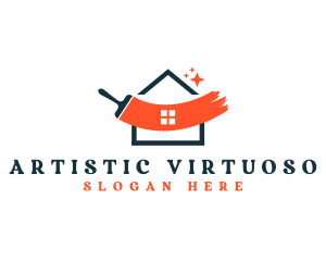 Creative Paint House logo design