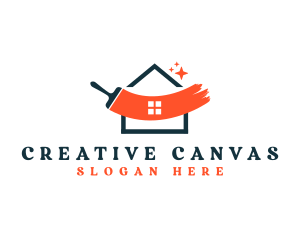 Creative Paint House logo design