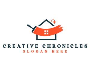 Creative Paint House logo design