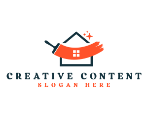 Creative Paint House logo design