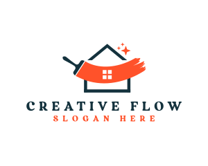 Creative Paint House logo design