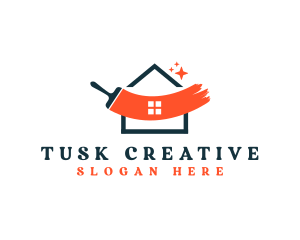 Creative Paint House logo design