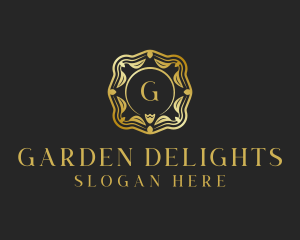 Elegant Flower Garden logo design