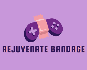 Controller Bandage  logo design