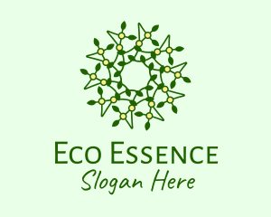 Eco Natural Pattern  logo design