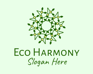 Eco Natural Pattern  logo design