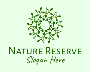 Eco Natural Pattern  logo design