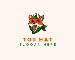 Camping Scout Fox logo design