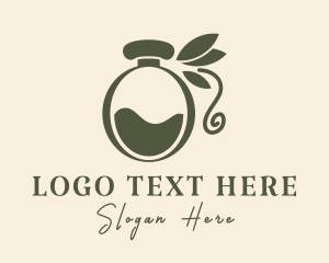 Organic Perfume Bottle logo