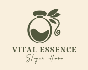 Organic Perfume Bottle logo design