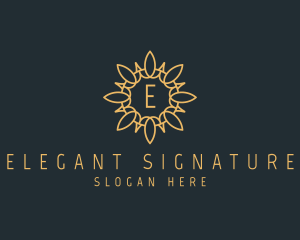 Elegant Sunrays Business logo design