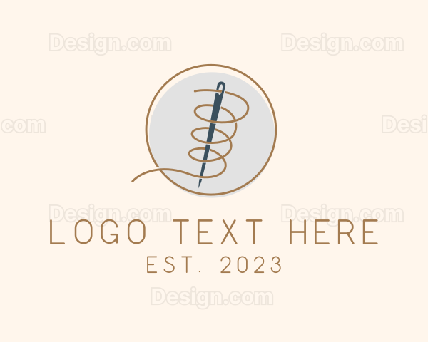 Tailoring Needle Thread Logo