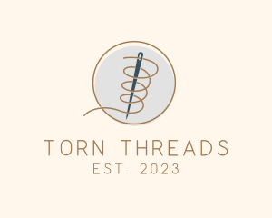 Tailoring Needle Thread logo design