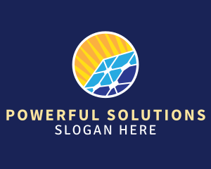 Solar Energy Panel logo design