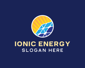 Solar Energy Panel logo design