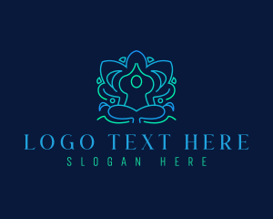 Yoga Meditation Zen logo