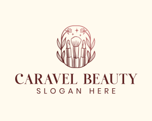 Makeup Beauty Floral logo design