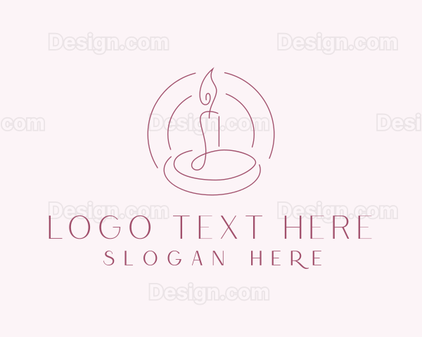 Scented Candle Spa Logo