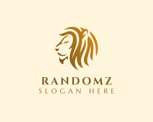 Luxury Lion Jungle Logo