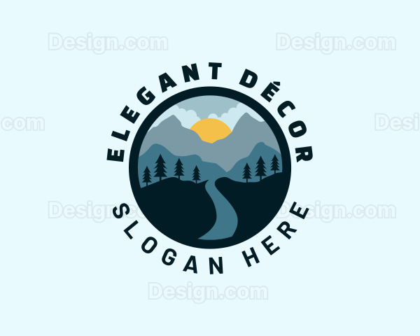 Outdoor Terrain Pathway Logo