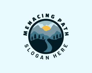 Outdoor Terrain Pathway logo design