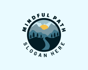 Outdoor Terrain Pathway logo design