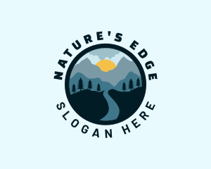 Outdoor Terrain Pathway logo design